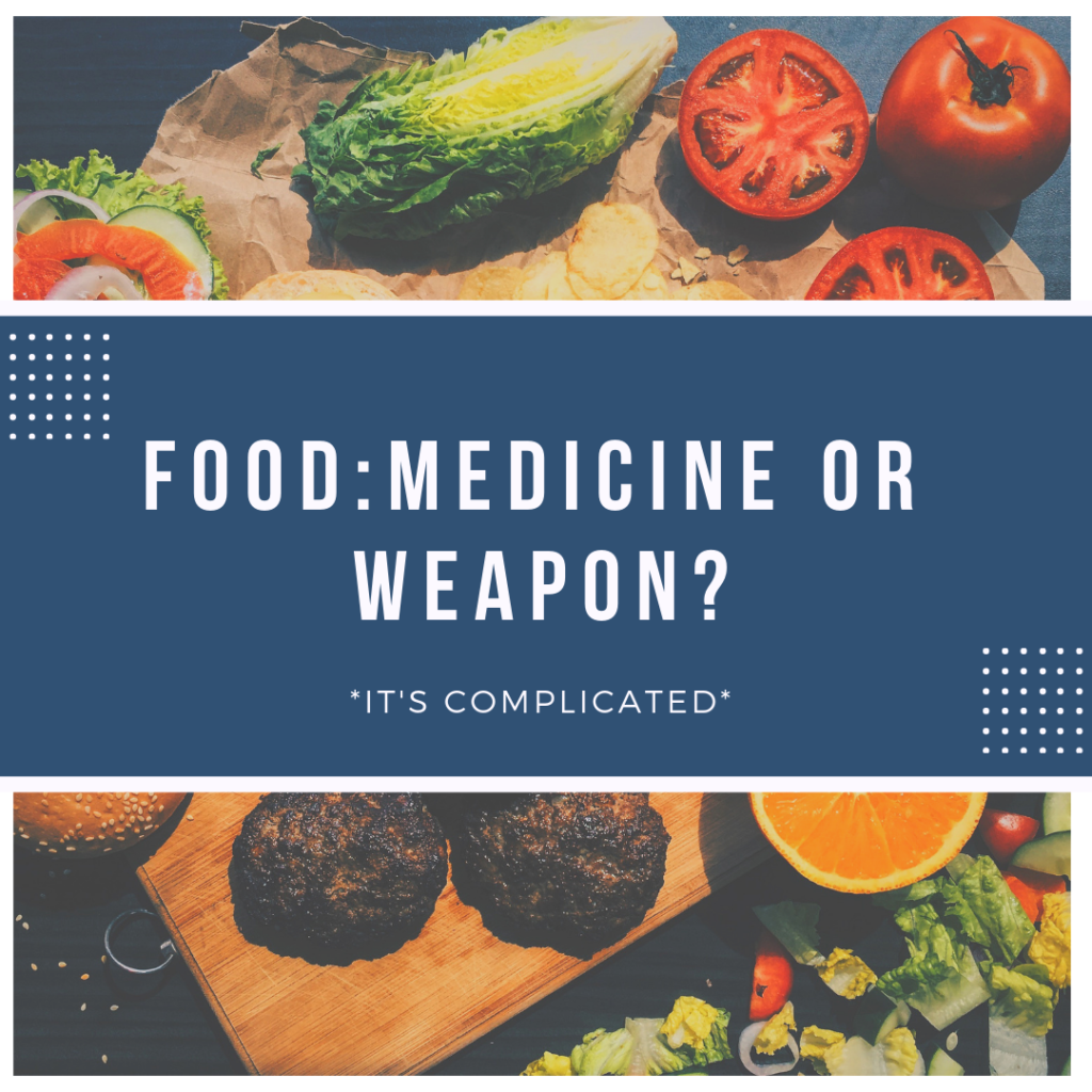 Food: Medicine or Weapon? It's Complicated