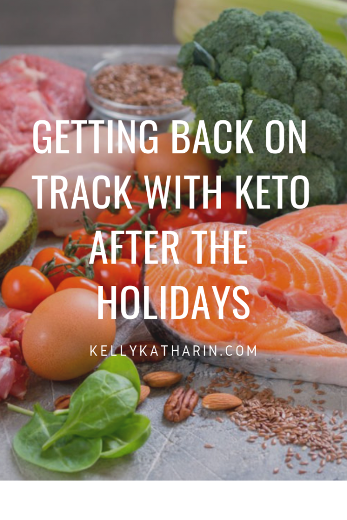 Getting back on track with keto after the holidays