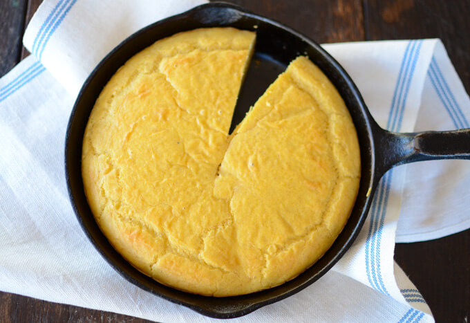 Low-carb corn bread