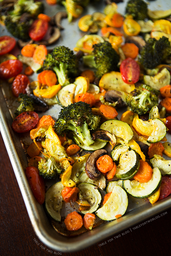 Roasted vegetables