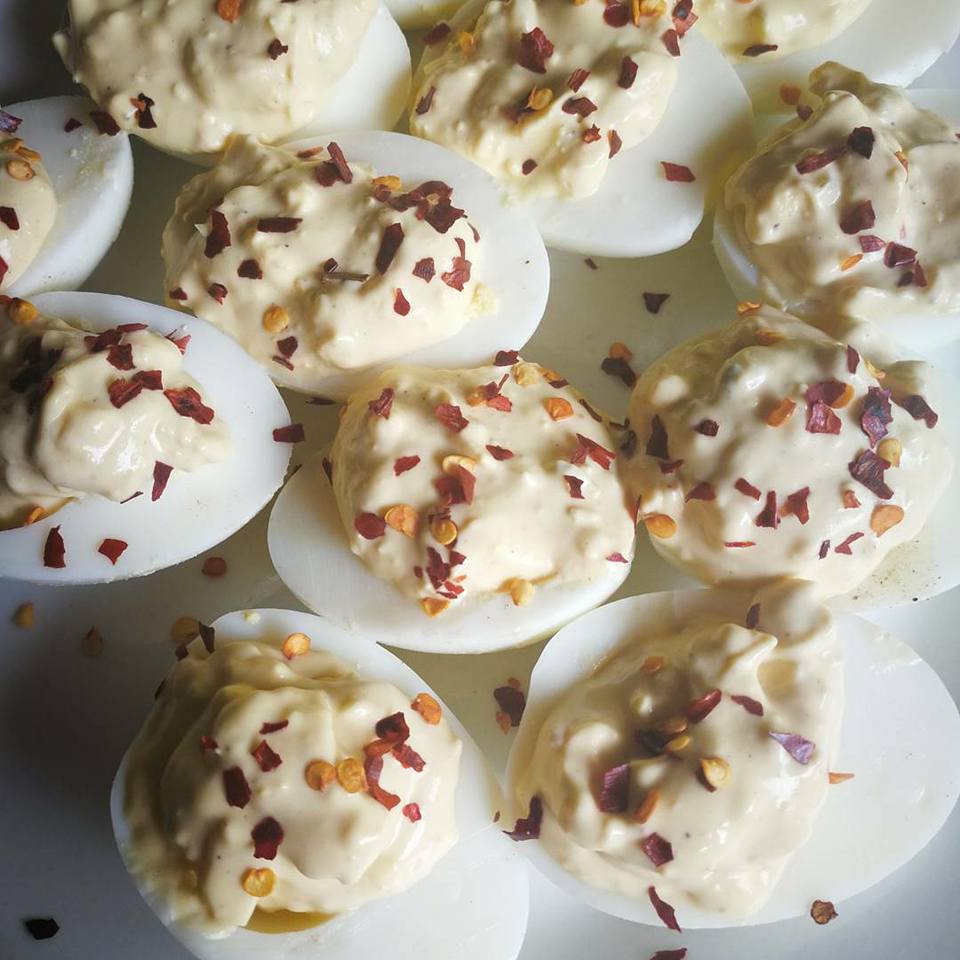 Deviled eggs