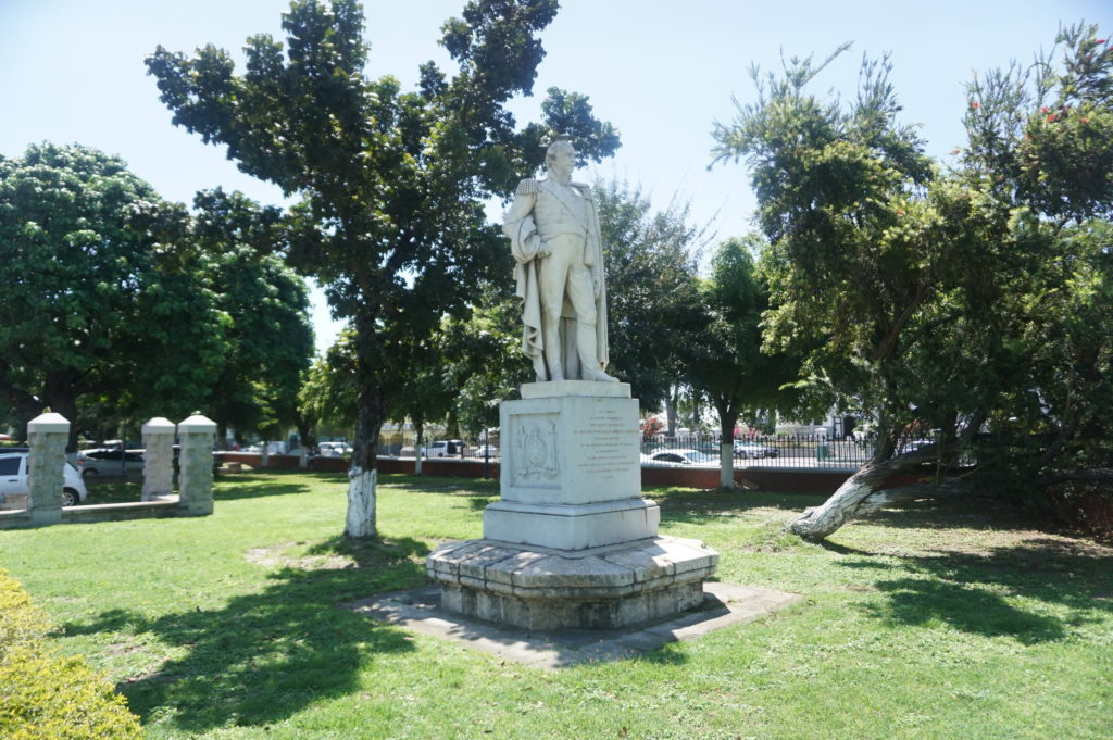 Inside the St. William Grant Park Downtown Kingston