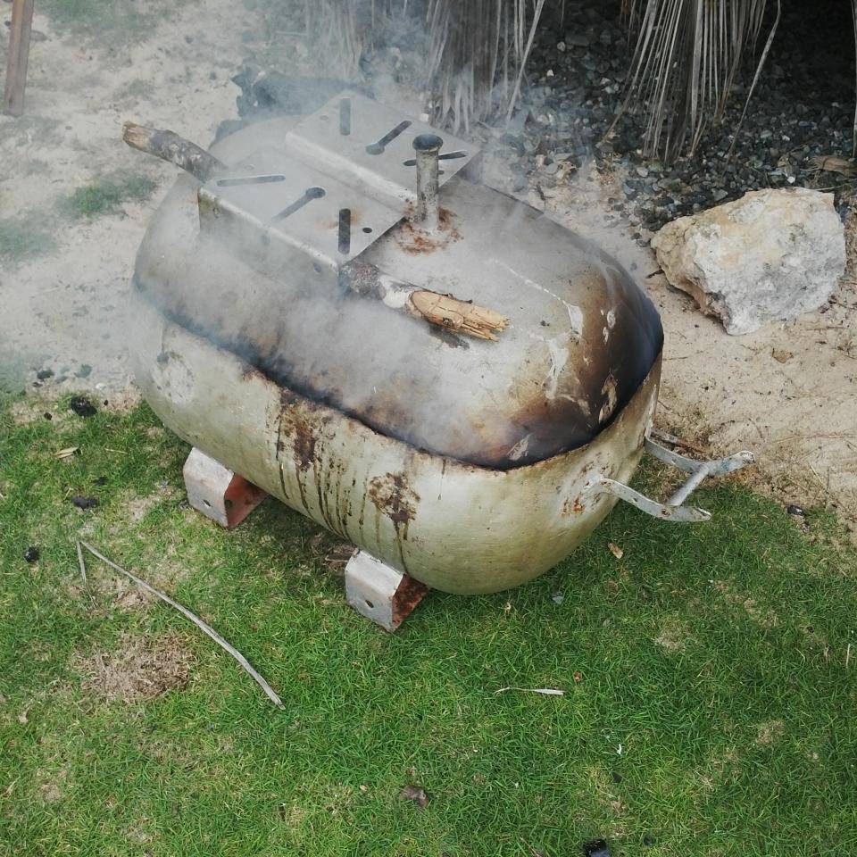 Grilling in Long Bay, Portland