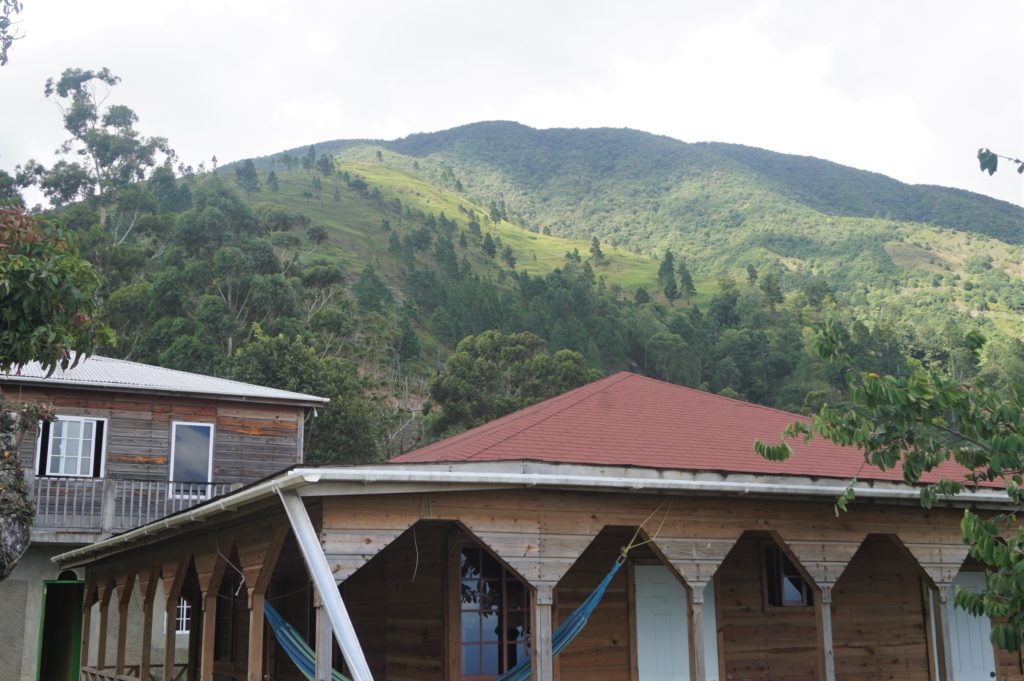 Mountain views from Jah B's Place