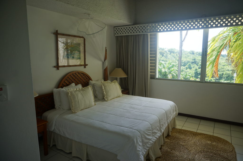 One of 2 bedrooms in the villa at Goblin Hill