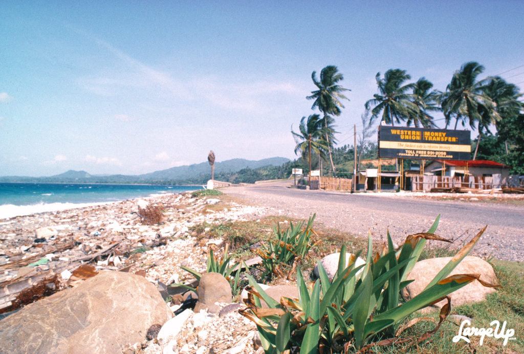 Approaching Annotto Bay, St. Mary. Photo Courtesy Western Union, Jamaica