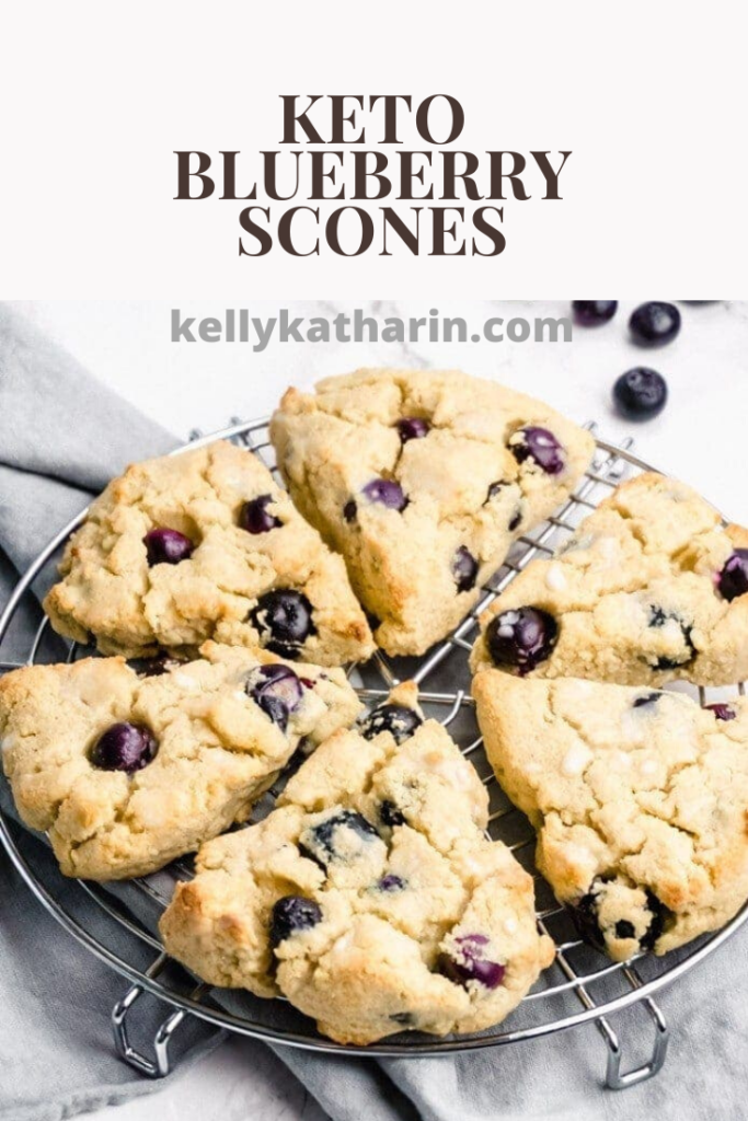 keto blueberry scones