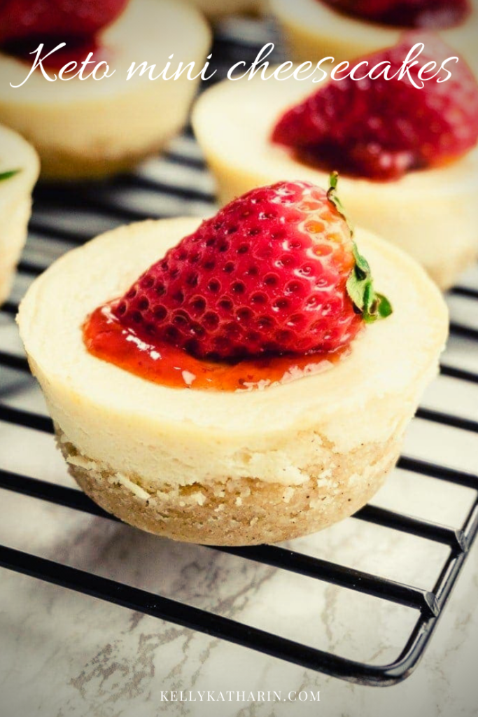 keto mini cheesecakes