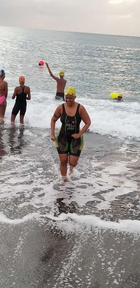 Naki open water triathlon training 