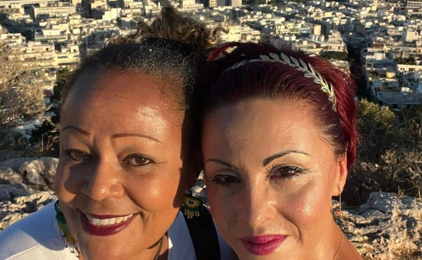 Kelly & Roberta in Athens