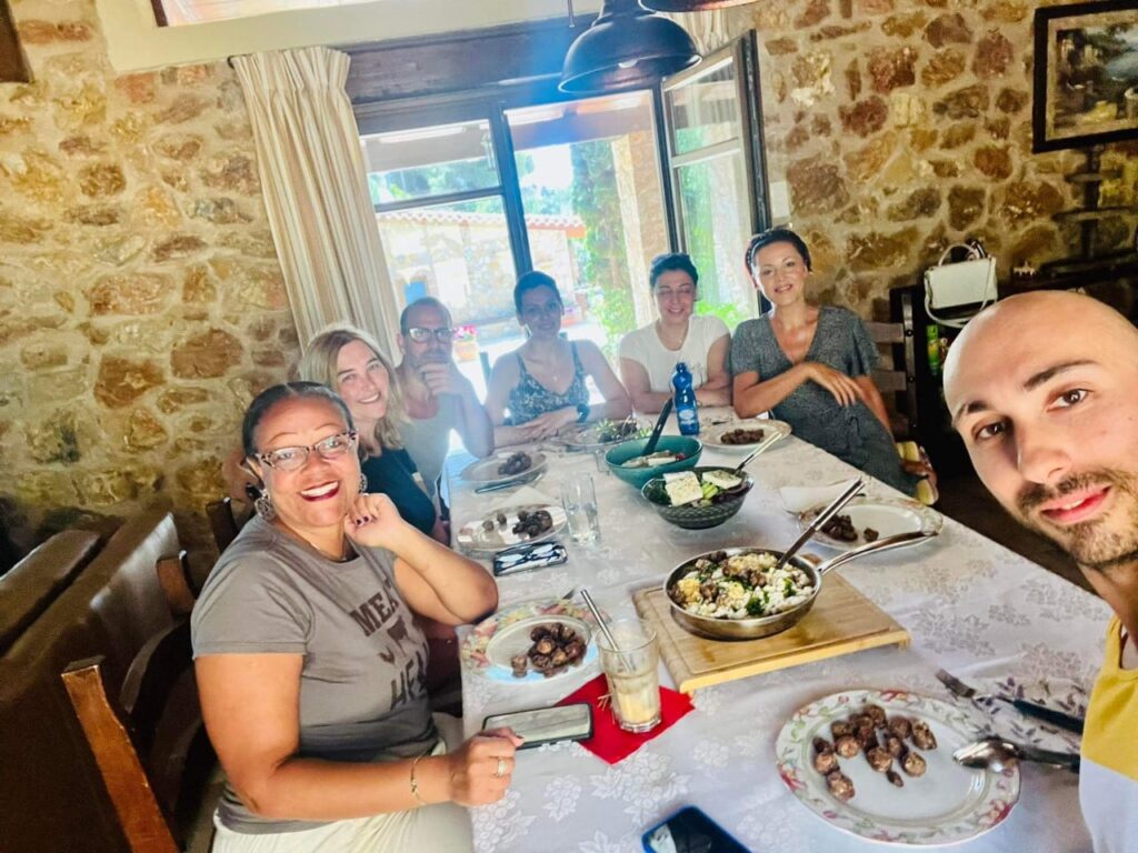 Fellowship over Mediterranean Keto Food! 